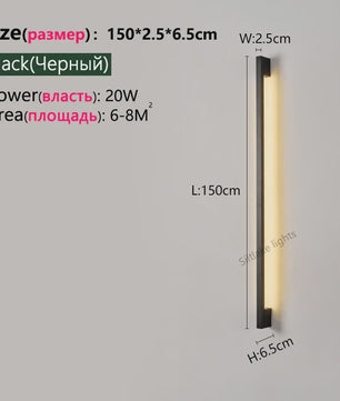 Moderne Scandinavische LED Wandlamp - Stijlvolle Verlichting voor Woonkamer & Slaapkamer