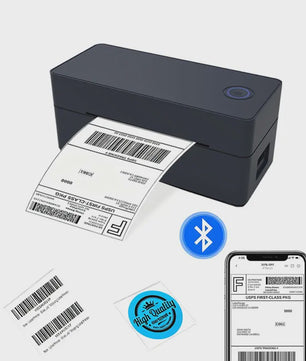 Draadloze Bluetooth Thermische Verzender Label Printer 4x6 inch - Print Labels Vanaf Android, iPhone, Mac & Windows