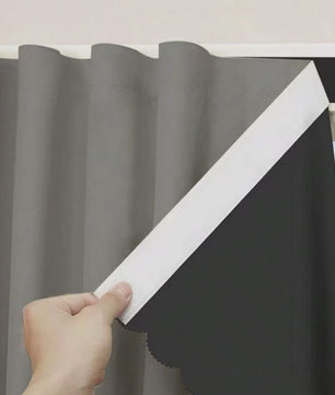 100% Verduisterende Gordijnen - Zelfklevend, Boorvrij - Wit - Sfeervolle Decoratie voor Slaapkamer & Keuken