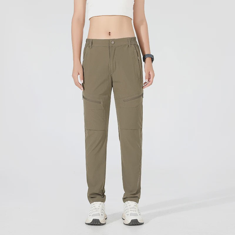 Dames Outdoor Broek - Sneldrogend, Waterdicht & Stretch voor Wandelen & Klimmen