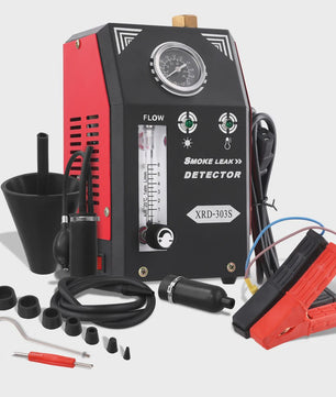 Professionele Rookmachine & Lekdetector voor Auto's - Ingebouwde Pomp, Drukmeter & Flowmeter