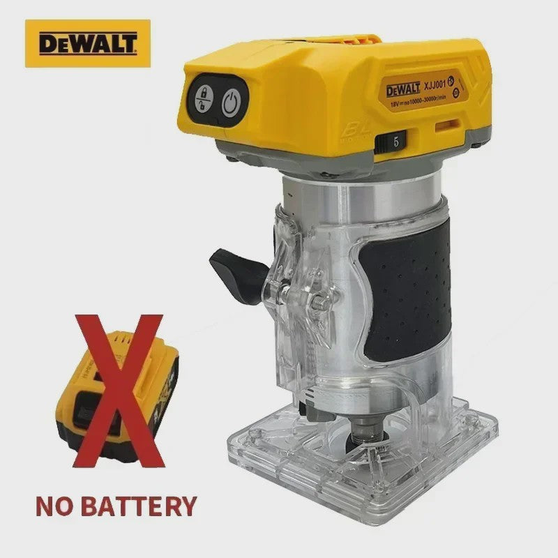 DeWalt Accu Freesmachine 30000 RPM - Draadloos Houtbewerking Trimmer & Router
