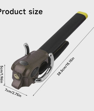 Universeel Aluminium Anti-diefstal Stuurwielslot met Airbag Baffle