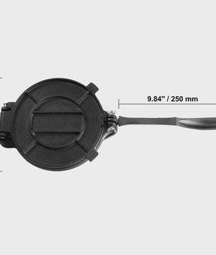 Gietijzeren Tortilla Pers - Heavy Duty Deegmaker voor Bloem Tortilla's