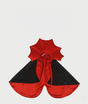 Halloween Vampier Cape & Hoed Set voor Katten - Feestelijke Verkleedkostuum