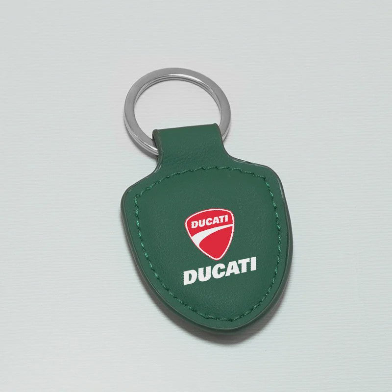 Leren Ducati Autosleutelhanger - Perfect voor Monster, Panigale & meer
