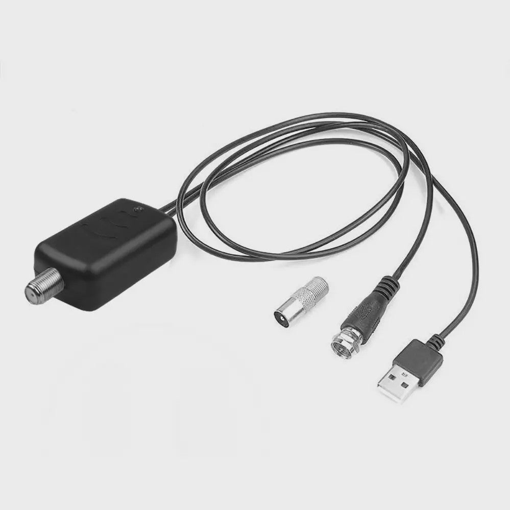 4K HD TV Antenne Versterker Signaal Booster - Verbeter Ontvangst & Stabiliteit