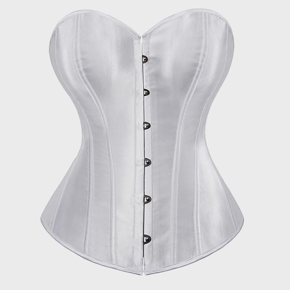 Victoriaans Corset Bustier met Vetersluiting - Plus Size & Vintage Stijl