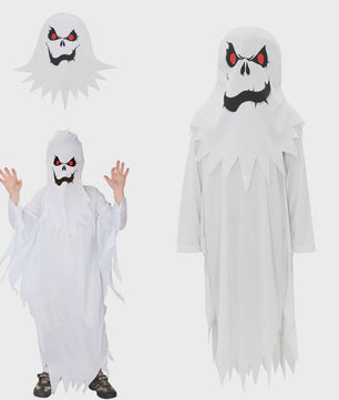 Spook Kostuum Kinderen - Eng Spook Halloween Verkleedpak met Masker