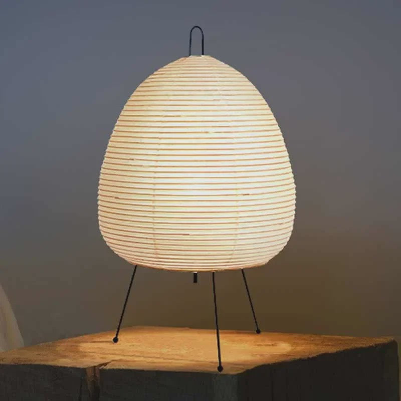 Akari Noguchi Stijl Tafellamp - Japanse Rijstpapier Lamp met Statief