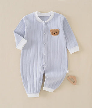 Schattige Baby Romper met Fruitprint en Mutsje - Katoen - 0-6 Maanden