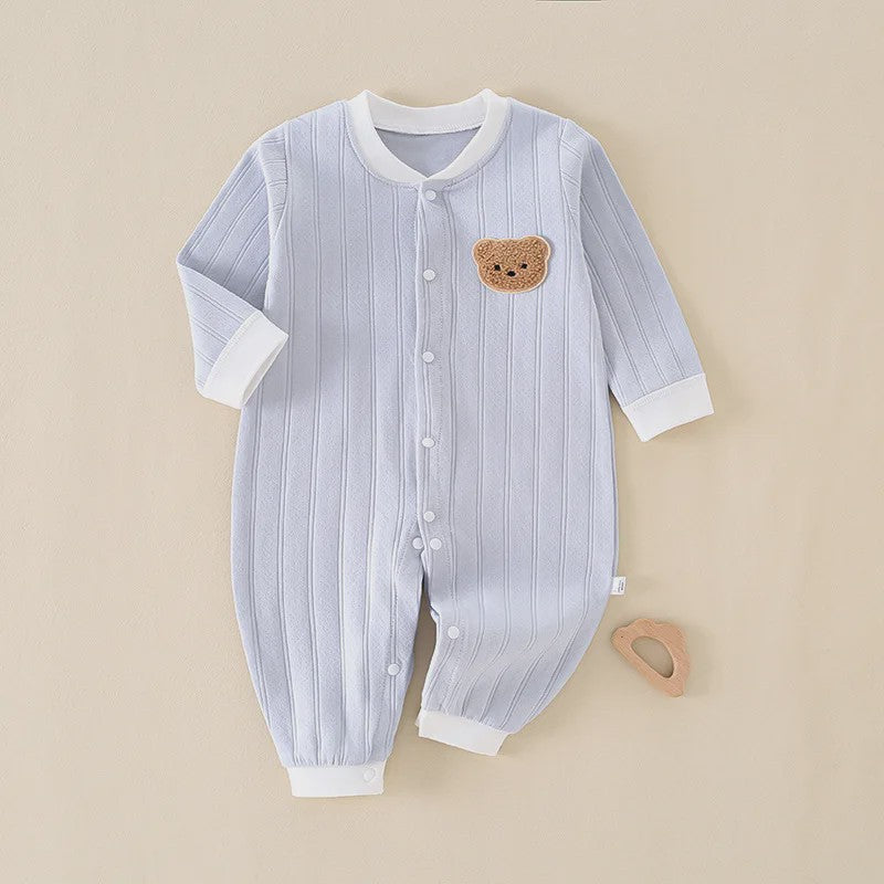 Schattige Baby Romper met Fruitprint en Mutsje - Katoen - 0-6 Maanden