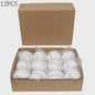 Set van 12 Baseball Softbal Trainingsballen - 9 Inch, Handgemaakt, Hard & Zacht