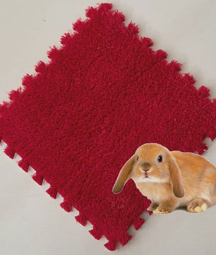 Set van 10 Waterdichte & Absorbente Bodembedekking Matten voor Kleine Huisdieren (Konijn, Cavia)