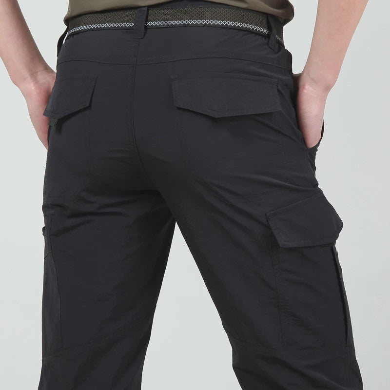 Herfst/Winter Heren Cargo Broek - Lichtgewicht, Waterdicht & Sneldrogend