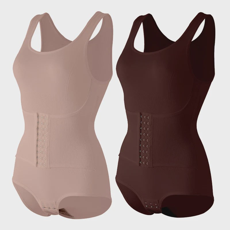 Body Shaper Bodysuit met Rits & Band voor Buikcontrole - Taille Trainer