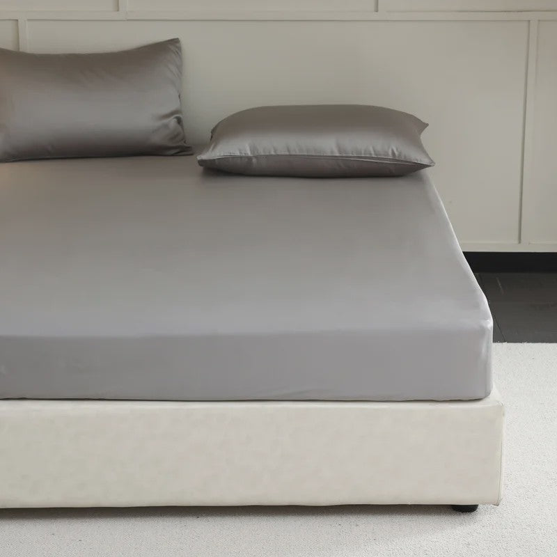 Luxe Hoeslaken van 100% Moerbei Zijde met Elastische Band - Diverse Maten