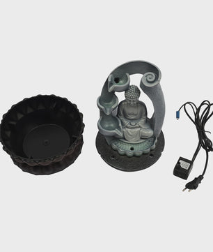 Zen Boeddha Tafelwaterpartij met Fontein - Meditatieve Decoratie voor Huis & Kantoor