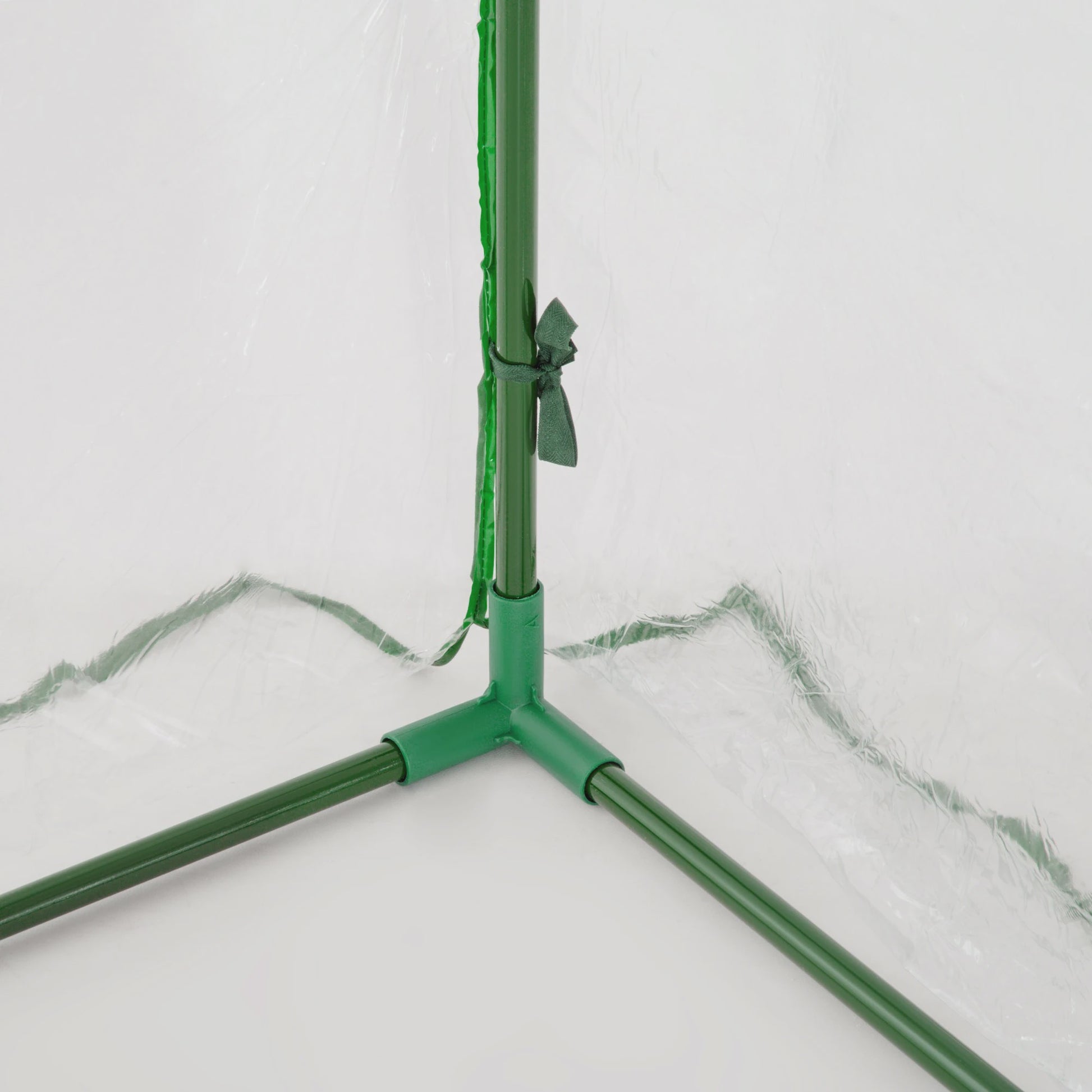 Kweekkas met Deur - 200x100x80cm - Staal & Plastic - Groen