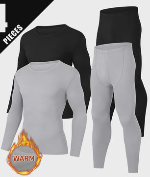 Heren Thermisch Ondergoed Set - Comfortabel & Warm voor Herfst/Winter