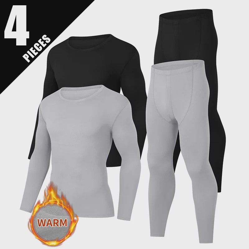 Heren Thermisch Ondergoed Set - Comfortabel & Warm voor Herfst/Winter