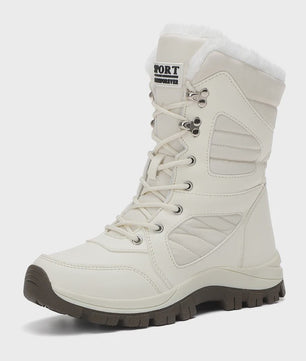 Dames Winter Snowboots Hoge Schacht - Waterdicht & Warm