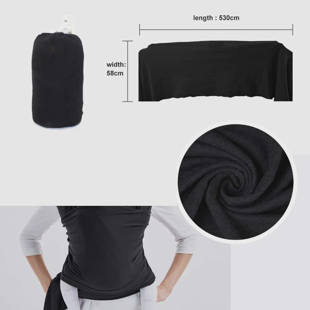 Lichtgewicht en Ademende Baby Draagdoek - Handsfree Comfort voor Ouders