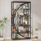 Industriële Boekenkast 180 cm - 8 Open Planken - Etagère Boekenkast