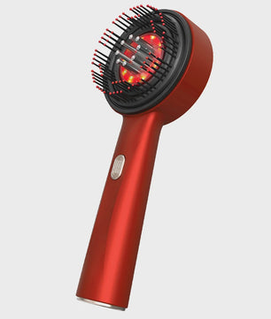 Elektrische Scalp Massage Kam met Vibratie & Lichttherapie voor Haargroei
