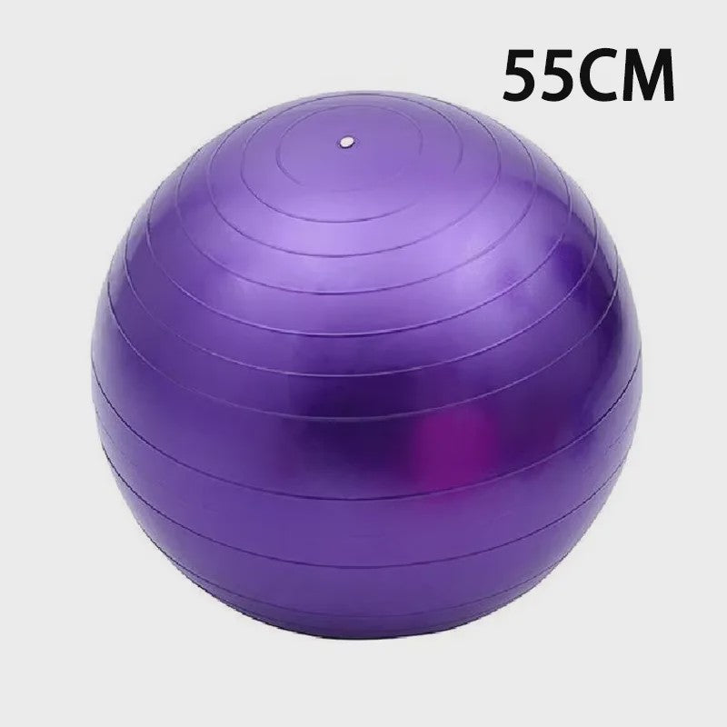 Fitness Bal / Yogabal - 55-75cm - Anti-Burst - Gym, Pilates, Balans Training