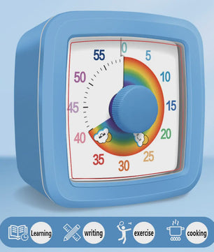 Visuele Timer 60 Minuten - Kinderen & Studenten - Zelfdiscipline & Tijdsmanagement