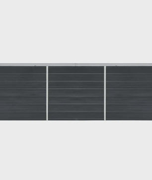 Verhoogd Plantenbed Staal Antraciet 240x40x77cm - Duurzaam & Stijlvol Tuinieren