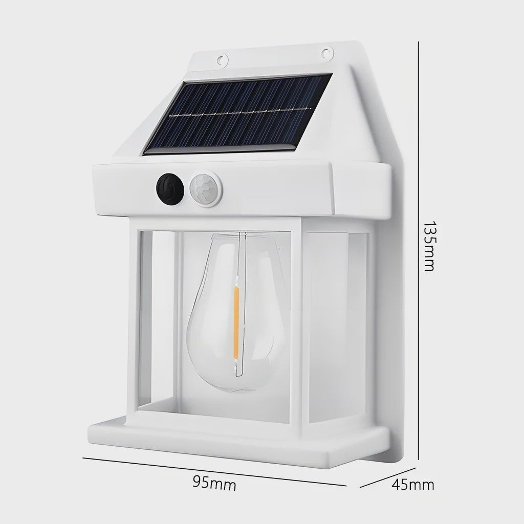 Krachtige Solar Wandlamp met Bewegingssensor - Waterdicht & Automatisch Licht