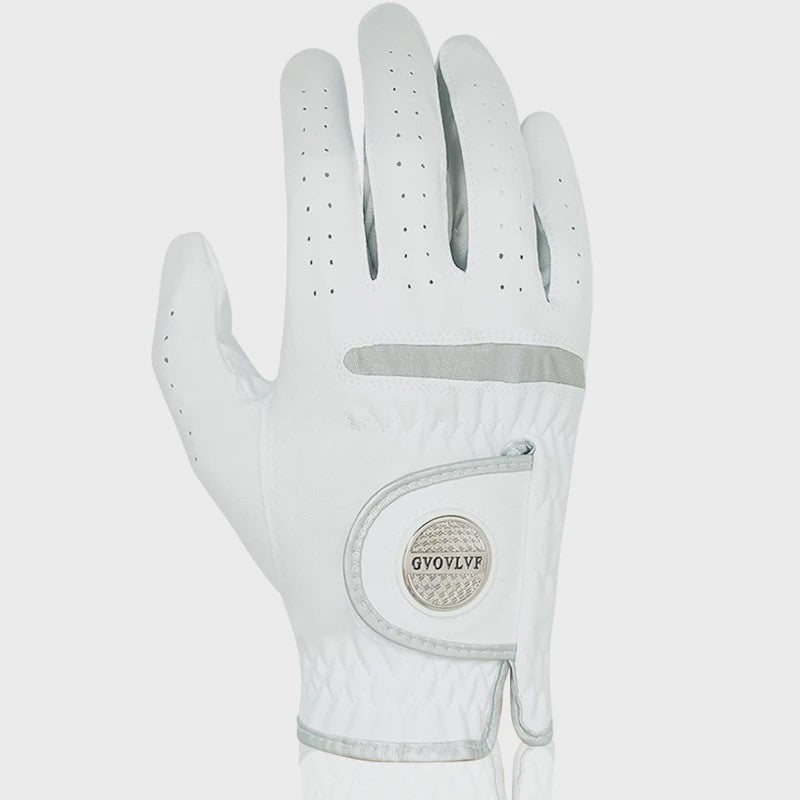 Heren Golfhandschoen met Magnetische Marker - Ademend Microvezel