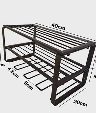 3-Laags Wandmontage Organizer voor Elektrisch Gereedschap - Werkplaats en Garage Opbergkast