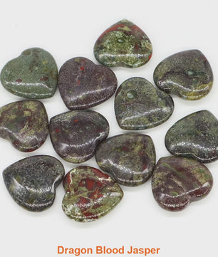 Natuurlijke Hartvormige Kristalstenen (20mm) - Amethist, Edelsteen voor DIY & Decoratie