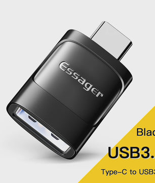Essager USB 3.0 OTG Adapter: Type-C naar USB-A Female Converter