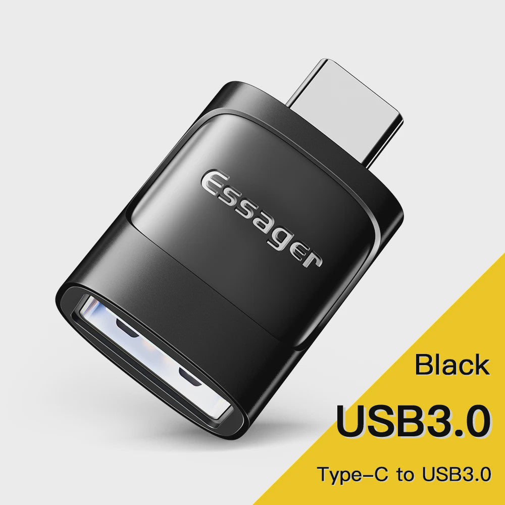 Essager USB 3.0 OTG Adapter: Type-C naar USB-A Female Converter