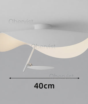 Moderne LED Plafondlamp Schotelvorm Goudkleurig Interieur - SediaXL