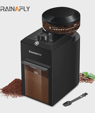 Elektrische Koffiemolen met 28 Instellingen voor Espresso, French Press & Filterkoffie