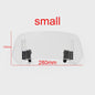 Universeel Verstelbaar Motorfiets Windscherm Verlengstuk - Clamp-On Spoiler Deflector