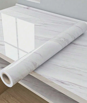 Waterdicht Marmer Vinyl Behang - Zelfklevend & Afwasbaar - 55cm Breed