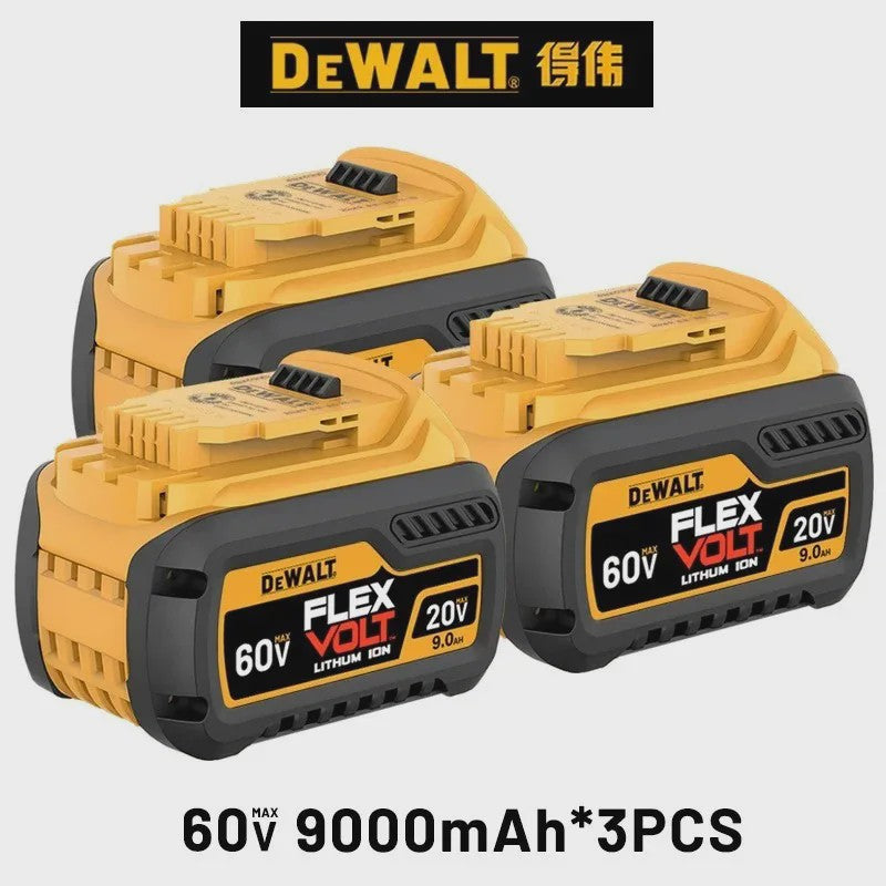 DeWALT FlexVolt 20V/60V MAX 9000mAh Accu - Origineel & Krachtig