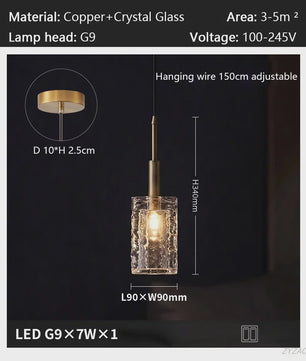 Moderne Kristallen Hanglamp Goud - Sfeervolle Decoratie voor Woonkamer & Eettafel