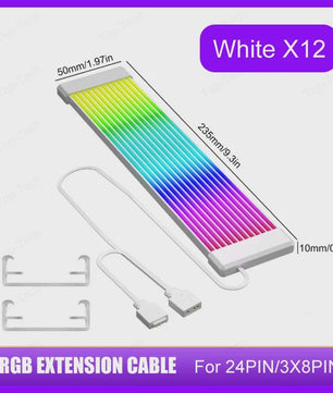 ARGB PC Kabel Verlenging - 5V 3-Pin Synchronisatie voor Moederbord & Videokaart