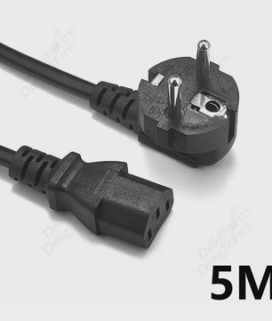 EU Power Kabel IEC C13 Verlengsnoer - 1.2m, 1.5m, 2m, 3m - Voor PC, TV, Monitor, Laptop