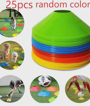 Set Trainingsschijven Kegels voor Voetbal, Basketbal & Sport - Duurzaam & Flexibel