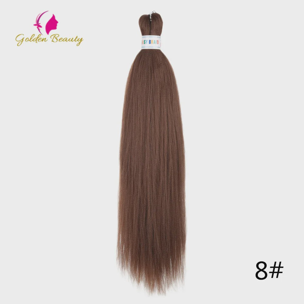 26 Inch Ombre Kleuren Vlechtsel Haar Synthetisch Pre-stretched Jumbo Braids Haar voor Cosplay & Pruiken