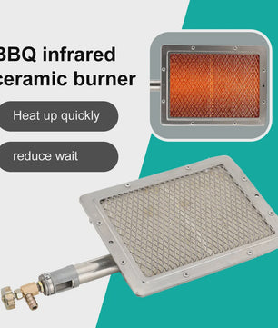 Infrarood Gas Zijbrander - Keramische Brander voor BBQ & Camping