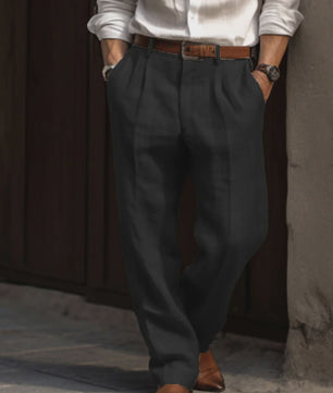 Linnen Heren Broek - Ademend & Lichtgewicht voor Zomer & Casual Chic